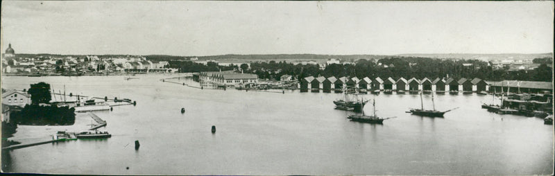 Sea View - Vintage Photograph