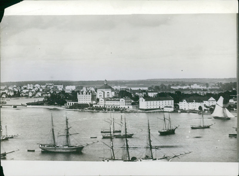 View of Skeppsholmen - Vintage Photograph