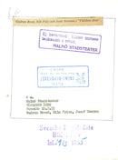 Malmö City Theater Features Gudrun Brost, Nils Fritz and Josef Norman in "The End of the World" - Vintage Photograph