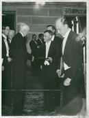 Nobel prizes ceremony of 1934 - Vintage Photograph