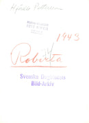 HjÃ¶rdis Pettersson in "Roberta" at the Oscar Theater - Vintage Photograph