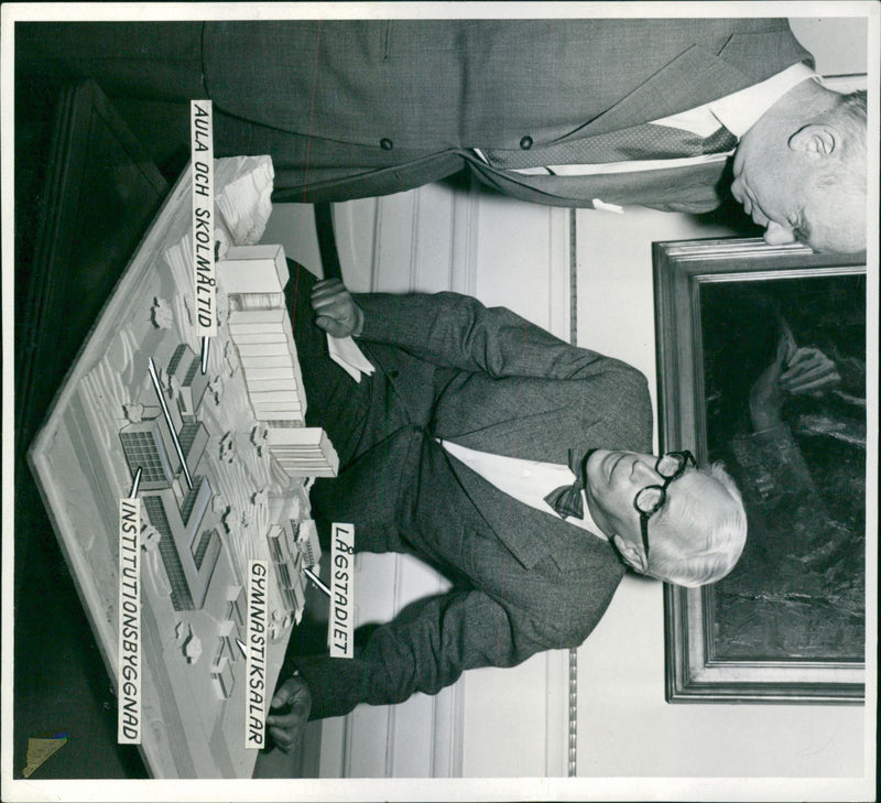 Model of Farsta - Vintage Photograph