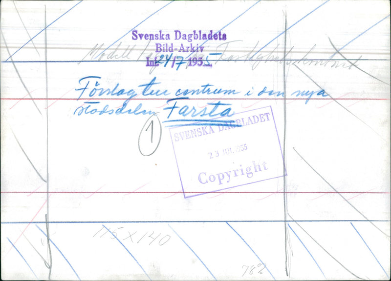 Model of Farsta - Vintage Photograph