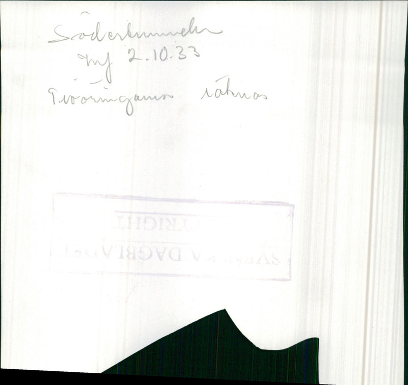 Södertunneln - Vintage Photograph