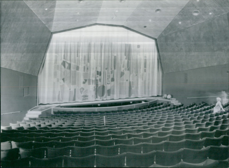 Sweden: Falun Theater - Vintage Photograph
