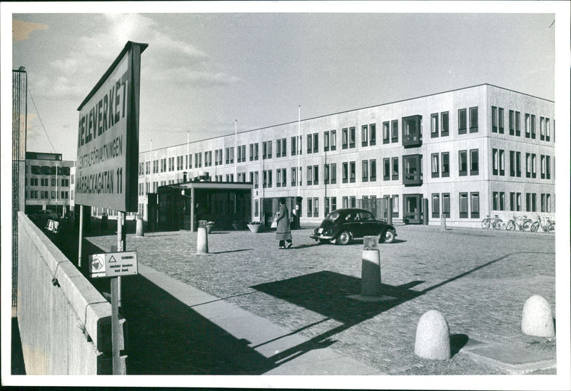 Telegrafverket - Vintage Photograph