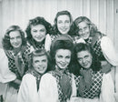 The Vendus in the Taggenrevyn at the New Theater with Ulla Sallert and Gudrun Brost. - Vintage Photograph
