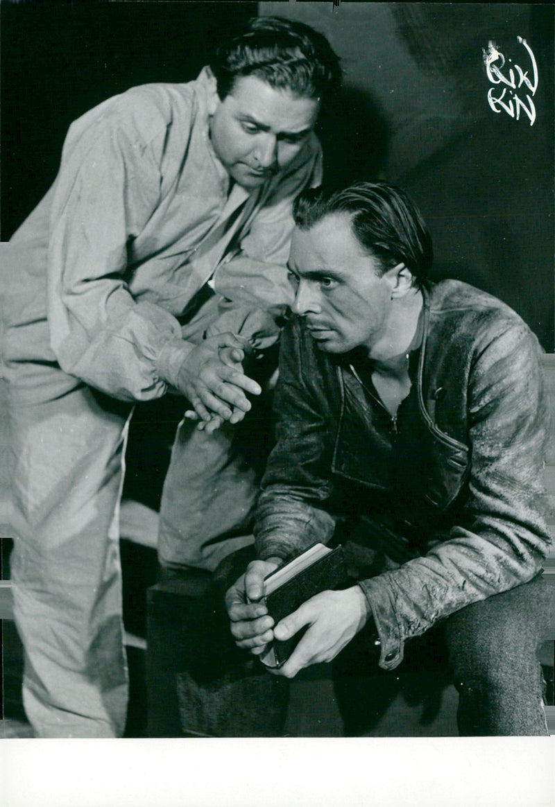 Stig Jarrel and Nils kihlberg - Vintage Photograph