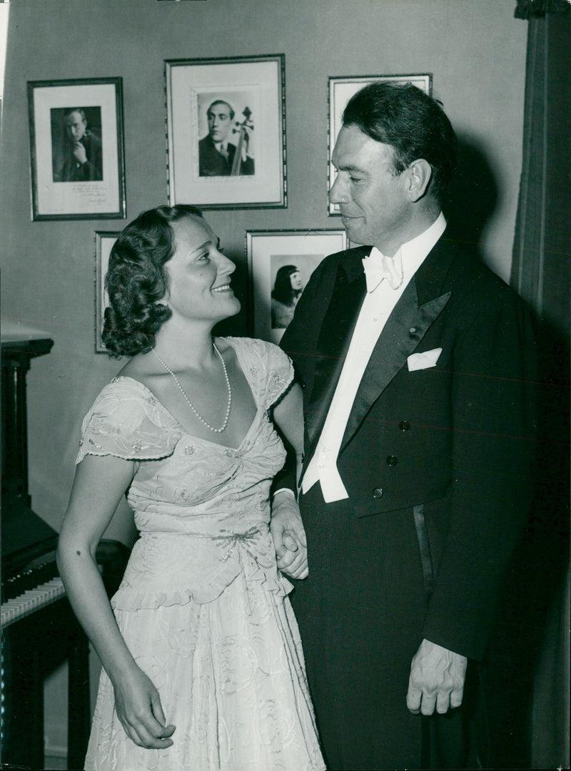 From the Supreme Court election at the Concert Hall - Vintage Photograph