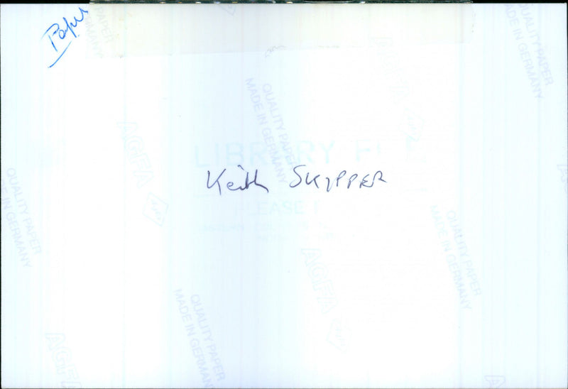 British writer Keith Skipper (c) receives cheques - Vintage Photograph