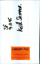 British writer Keith Skipper reads newspaper - Vintage Photograph