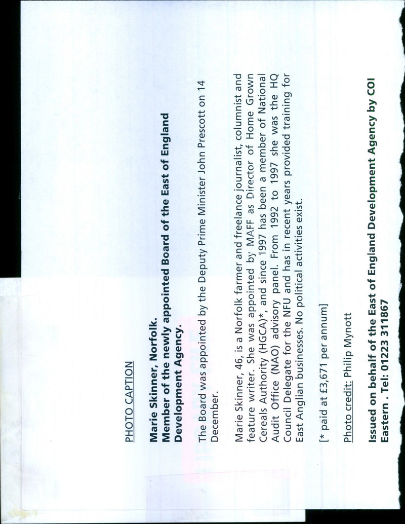 NATIONAL JOHN ENGLAND WRITER MEMBER - Vintage Photograph