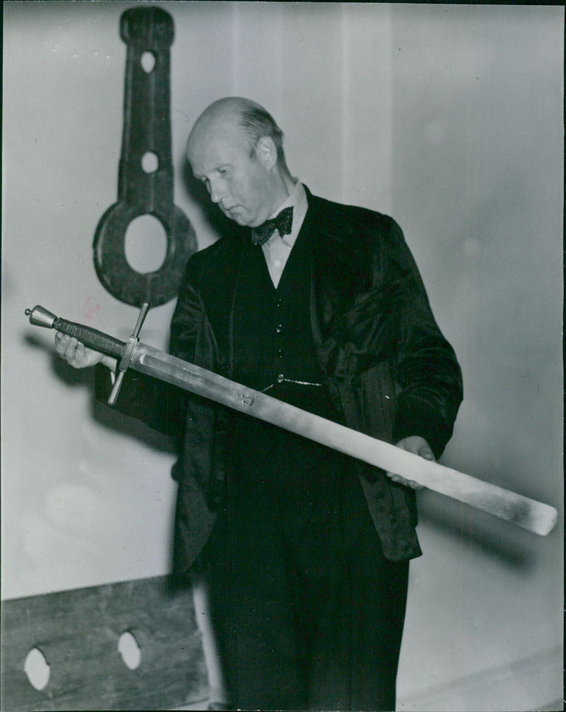 Stockholm pictures. The City Museum of Stockholm.  Dou want to see executioner values? - Vintage Photograph