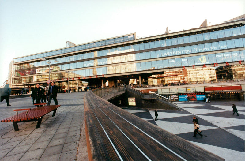 Stockholm Kulturhuset - Vintage Photograph