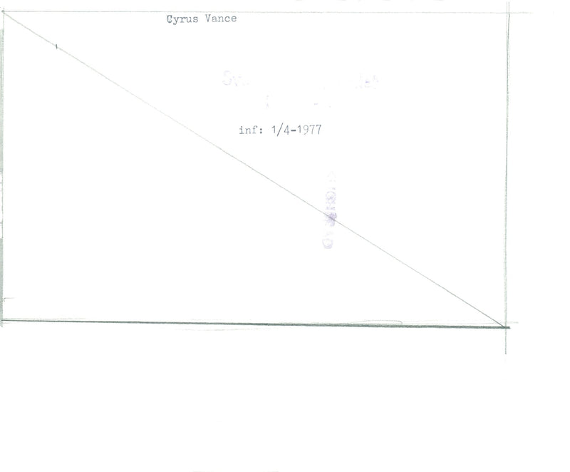 Helmut Schmidt and Cyrus Vance - Vintage Photograph