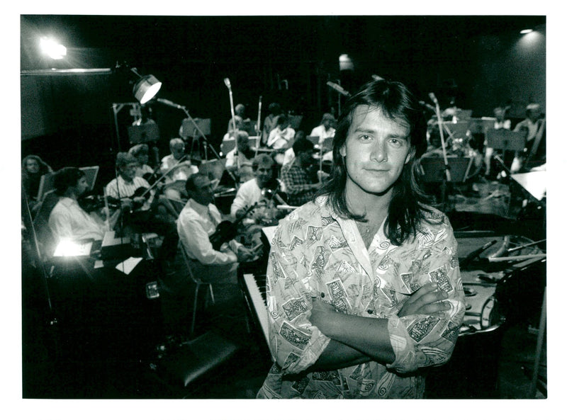 Robert Wells musician - Vintage Photograph