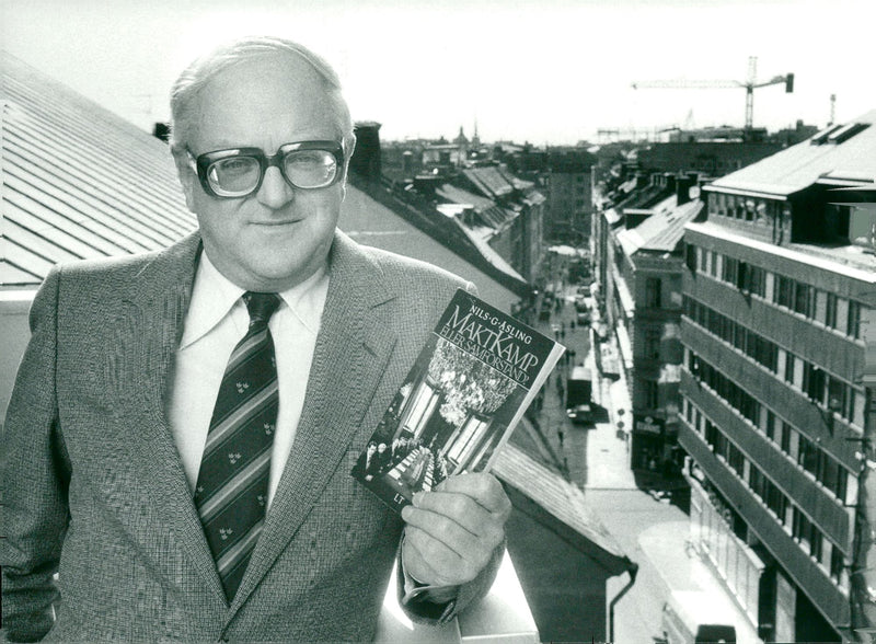 Swedish politician Nils G. Åsling - Vintage Photograph