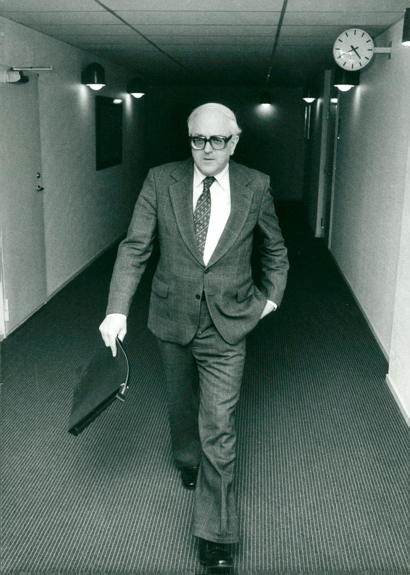 Swedish politician Nils G. Åsling - Vintage Photograph