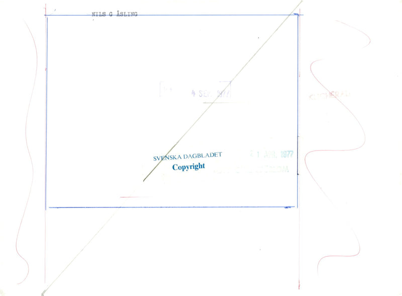 Swedish politician Nils G. Åsling - Vintage Photograph