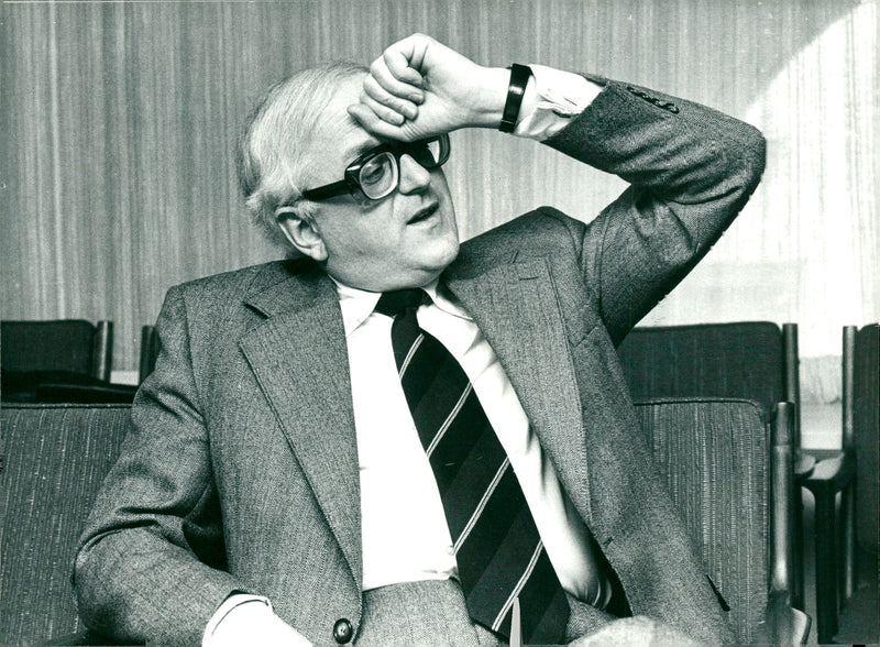 Swedish politician Nils G. Åsling - Vintage Photograph