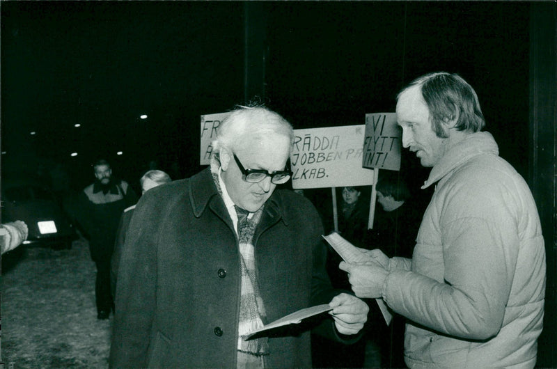 Swedish politician Nils G. Åsling - Vintage Photograph