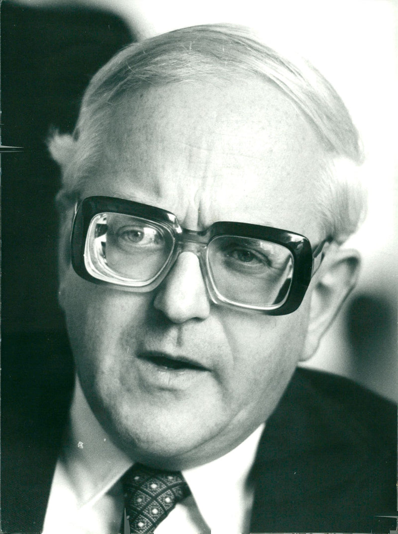 Swedish politician Nils G. Åsling - Vintage Photograph