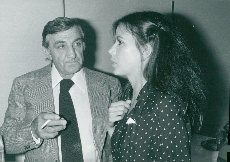 Lino Ventura, Angie Dickinson - Vintage Photograph