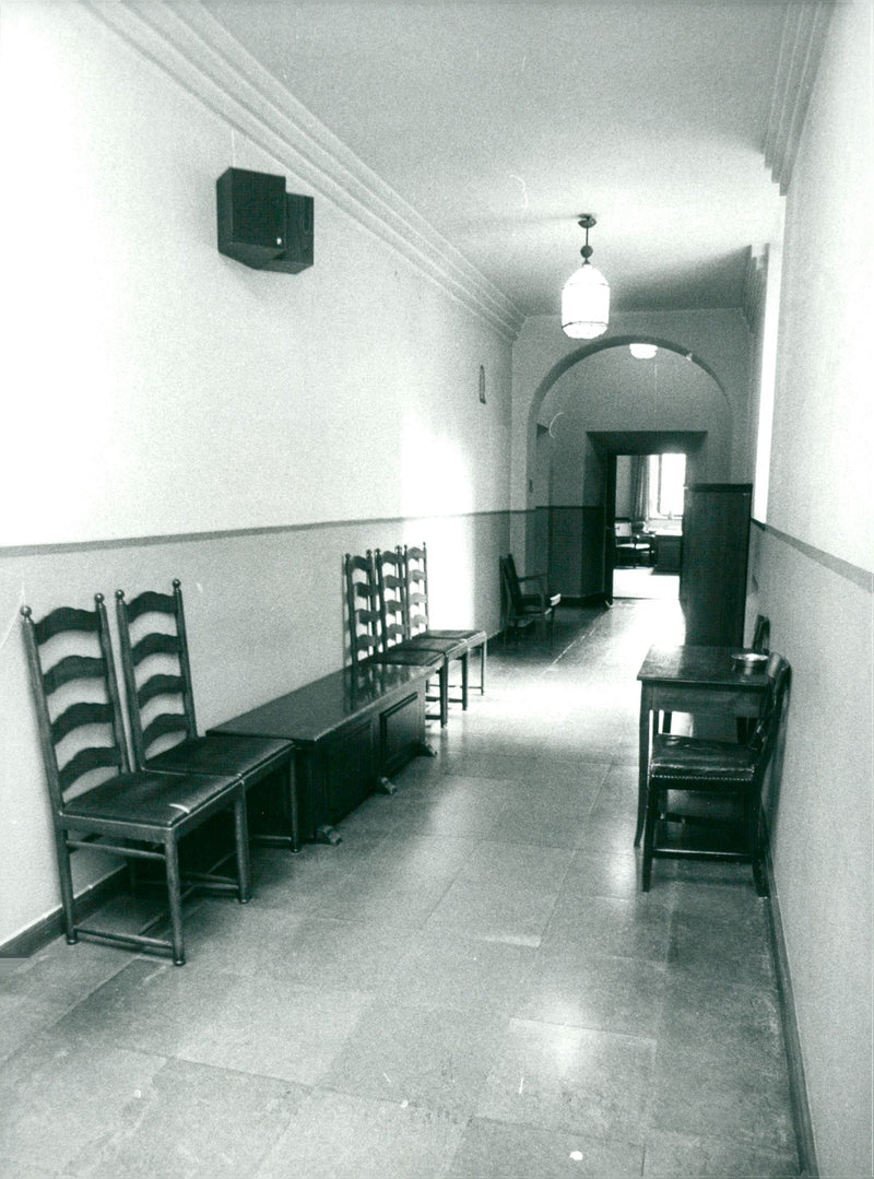 Stockholm City Hall interior - Vintage Photograph