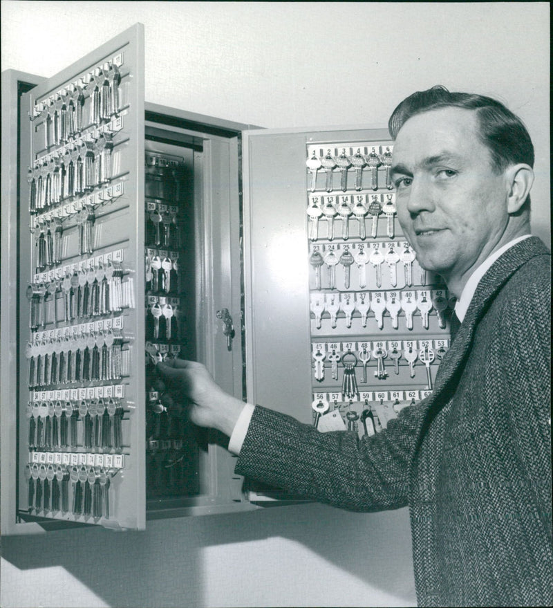 Chamber writer Claes Stohm - Vintage Photograph