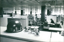 Huddinge hospital - The administration's office landscape. - Vintage Photograph