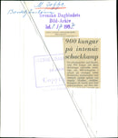 DAGBLADETS CHESS POKER YOUNG THEIR SCHACKET TANKPOSE TONE LAZY TAVLINGS - Vintage Photograph