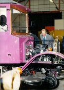 The Royal Highness, The Duke of Kent, Vice Chairman of the British Overseas Trade Board, came to Newark. - Vintage Photograph
