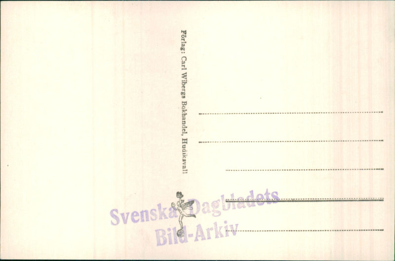 Hudiksvall:  Lot of Hamngatan - Vintage Photograph