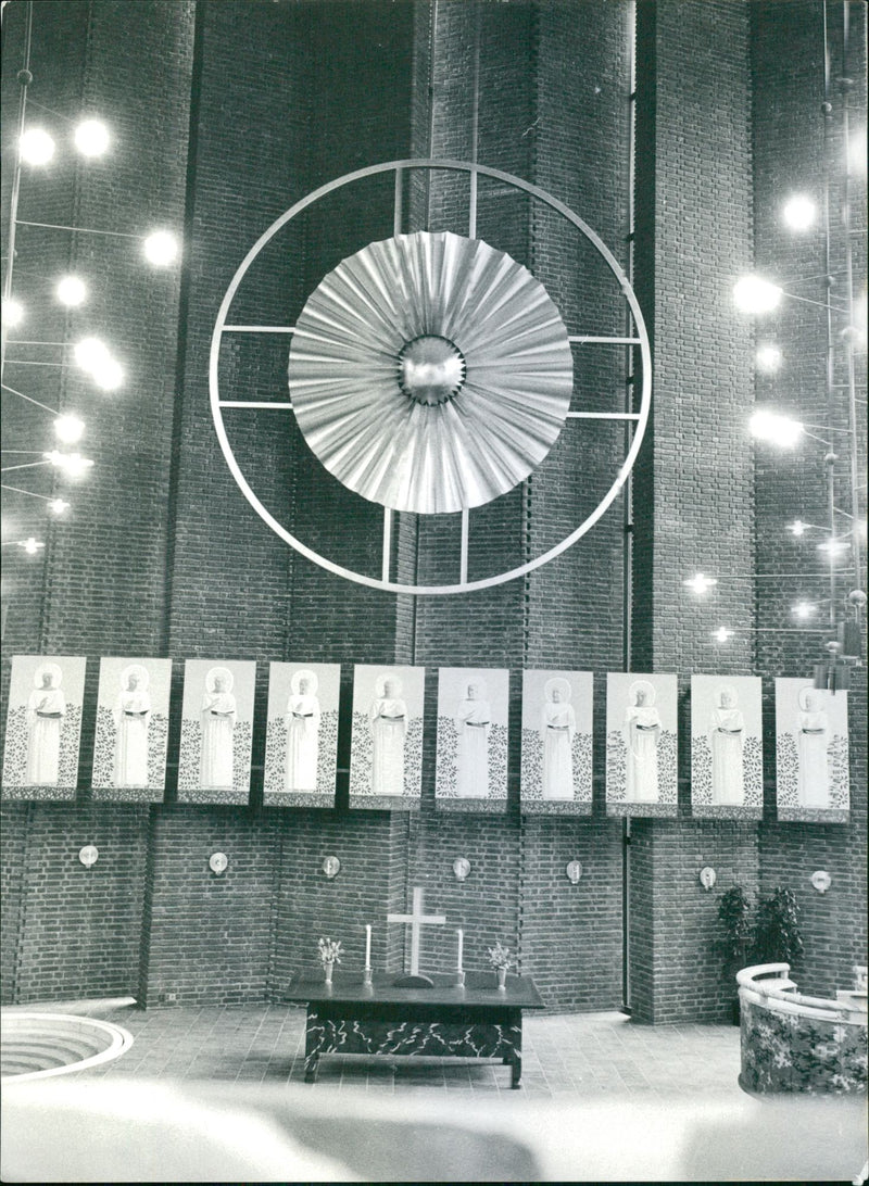 Immanuel Church. - Vintage Photograph