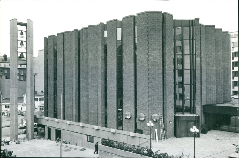 Immanuel Church. - Vintage Photograph