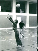 Carolina Runesson at Immanuel Church. - Vintage Photograph