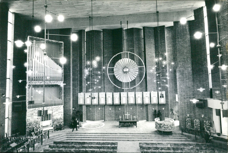 Immanuel Church. - Vintage Photograph