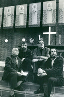 Immanuel Church. - Vintage Photograph