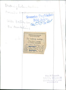 Ulla Zetterberg and Bo Montelius - Vintage Photograph