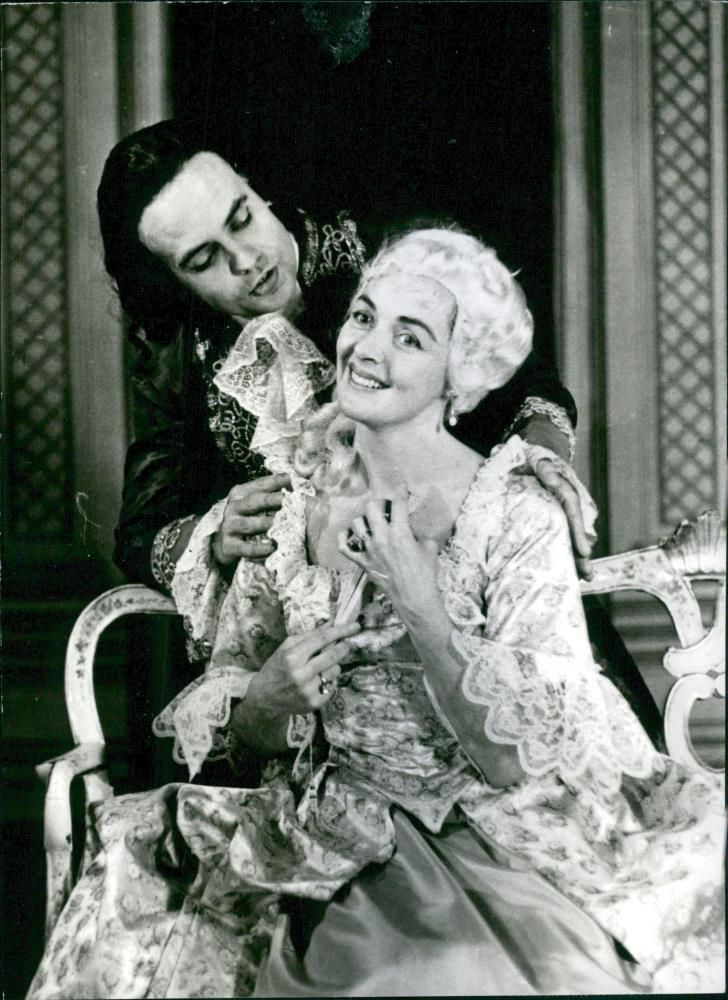 Ulla Zetterberg and Bo Montelius - Vintage Photograph