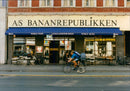 Banana Republic with its delicious health bread and live evening music. - Vintage Photograph
