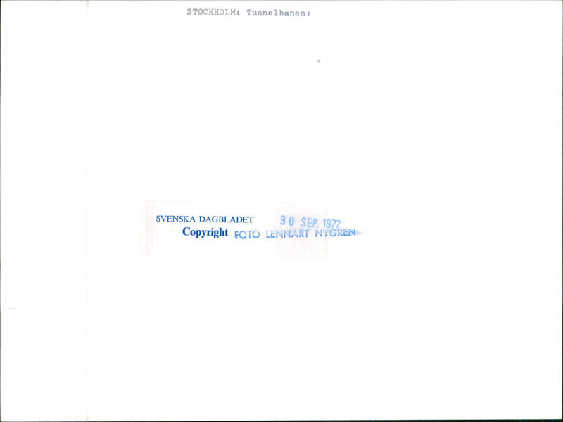 subway - Vintage Photograph