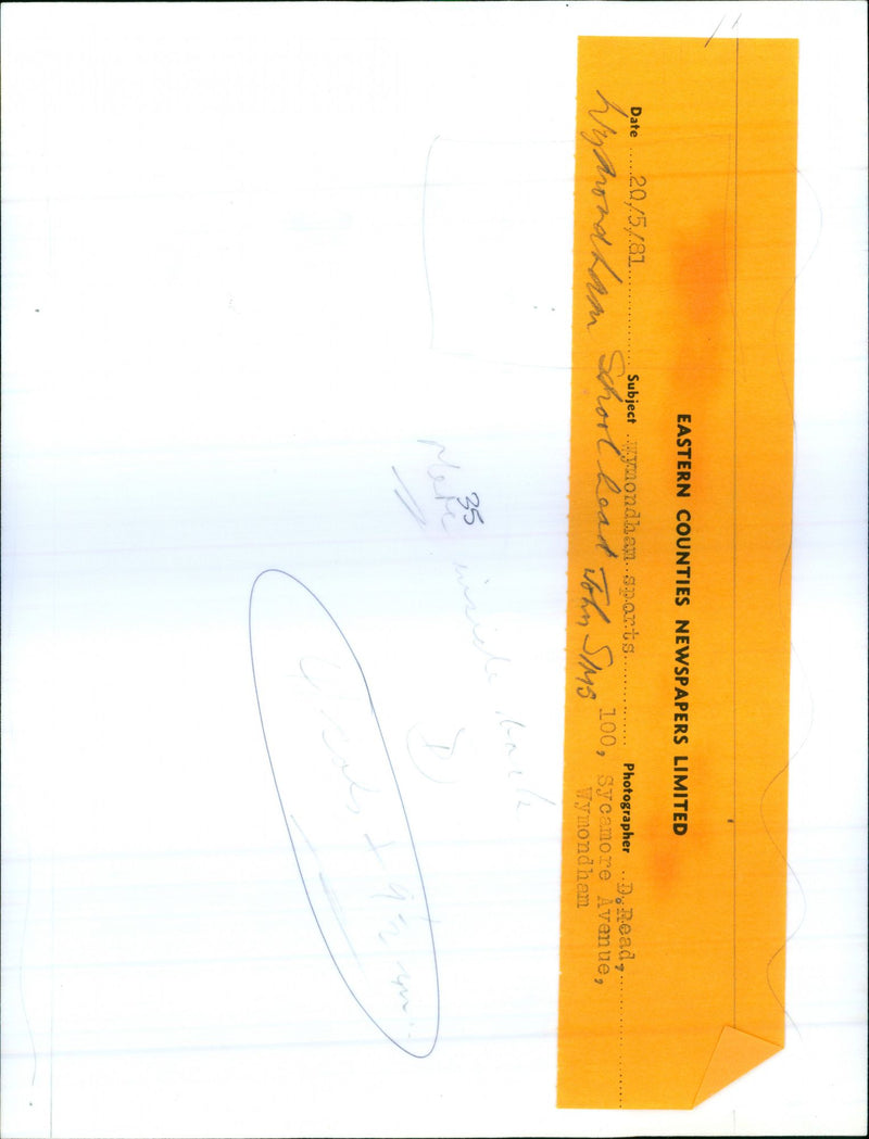 JOHN WRITER - Vintage Photograph