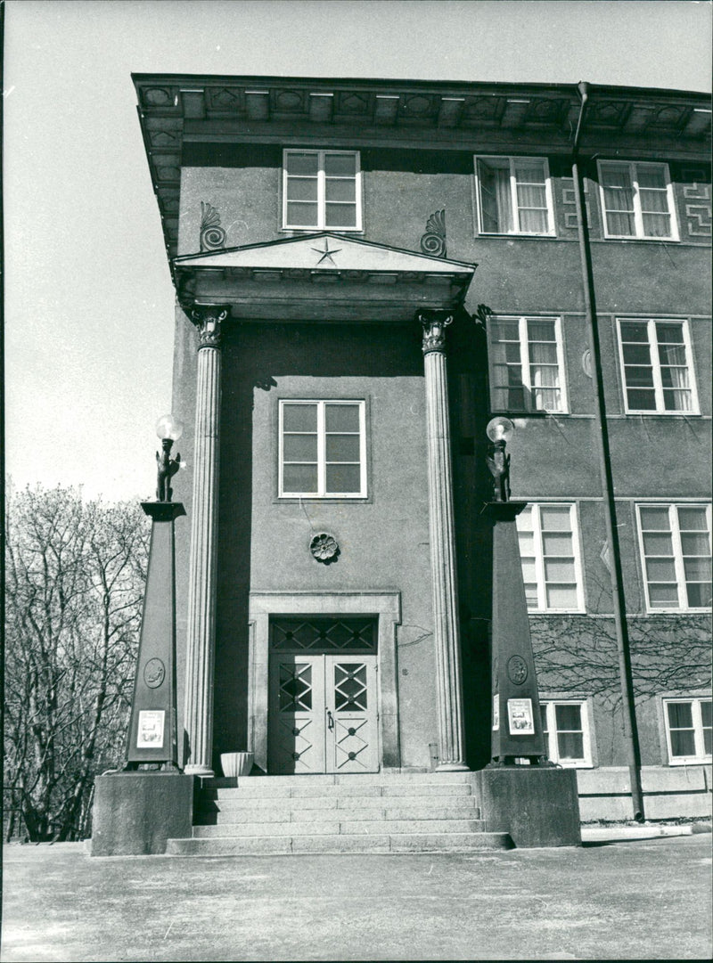 STOCKHOLM Schools Fridhemsplans gymnasium - Vintage Photograph