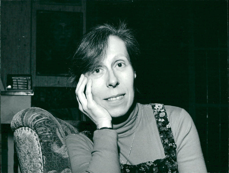 Kerstin Strandberg -Swedish Writer - Vintage Photograph