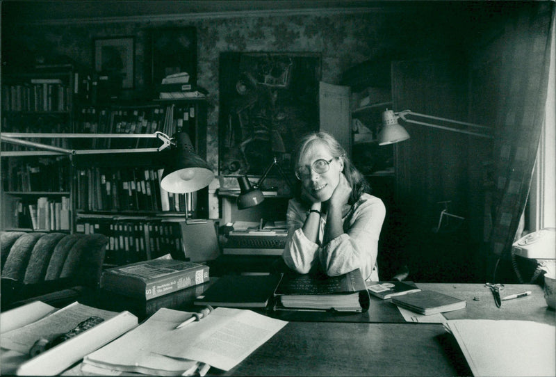 Kerstin Strandberg -Swedish Writer - Vintage Photograph