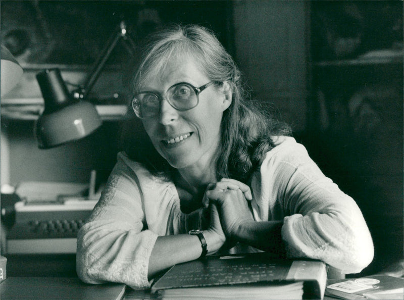 Kerstin Strandberg -Swedish Writer - Vintage Photograph