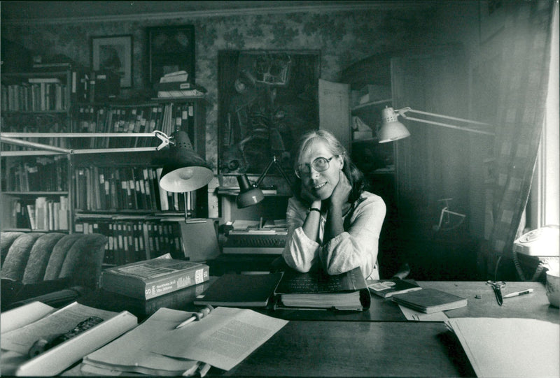 Kerstin Strandberg -Swedish Writer - Vintage Photograph