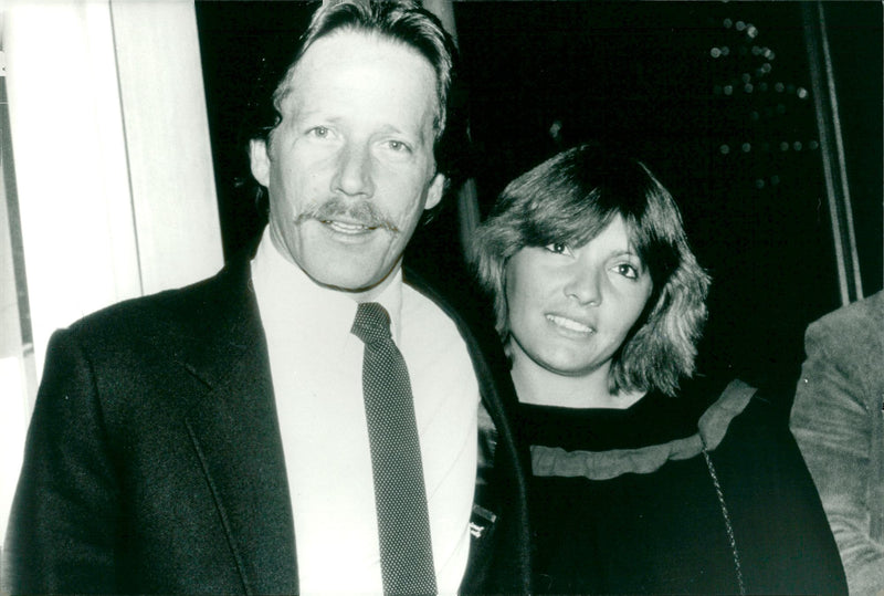 Peter Strauss and Nicole Fons - Vintage Photograph