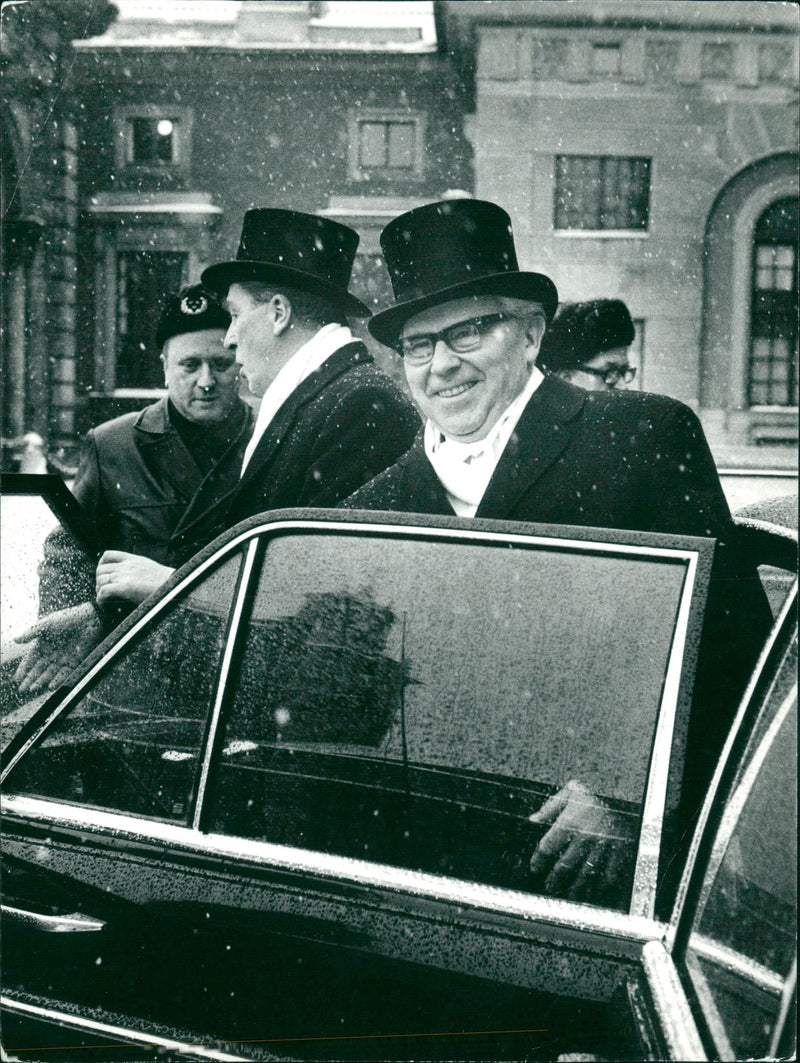 Swedish politician Gunnar Strang - Vintage Photograph